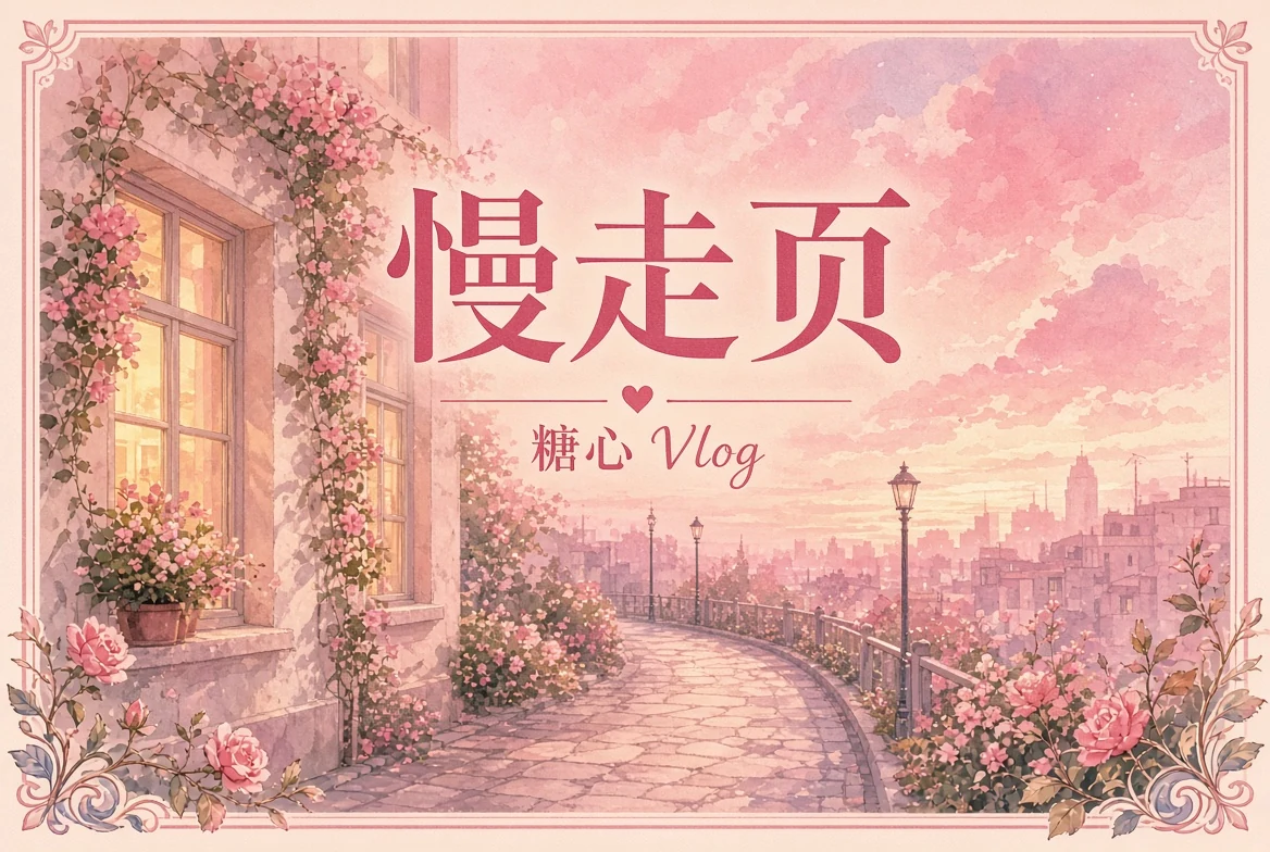 糖心Vlog慢走页影像观察